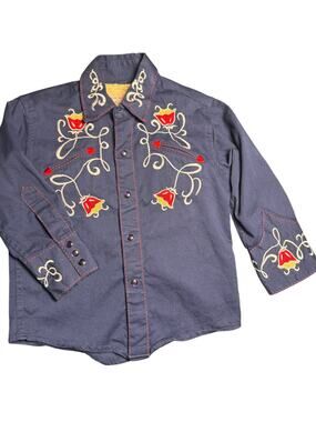 Gibbs Smith Rockmount Ranch Wear Denver Limited ed # Kid's  Western Shirt sm 2-4